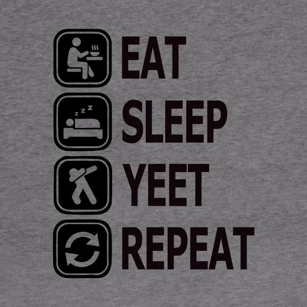 Eat Sleep Yeet Repeat by Ferrazi